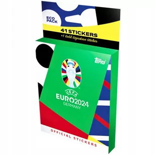 Euro 2024 Match Attax Topps Naklejki Eco Pack - Czasopisma - miniaturka - grafika 1