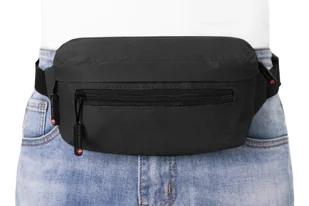 Saszetka Na Pas Męska Nerka Sportowa Biodrówka M.12 Czarna Pako Jeans - Nerki Saszetka Na Pas Męska Nerka Sportowa Biodrówka M.12 Czarna Pako Jeans - Nerki - miniaturka - grafika 1