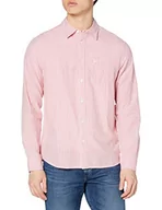 Koszulki męskie - Wrangler Koszulka męska z kieszeniami, czerwony (True Red), XL - miniaturka - grafika 1