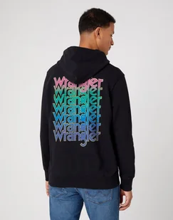 WRANGLER GRAPHIC HOODIE MĘSKA BLUZA LOGO NADRUK W674I4100 112331943 - Wrangler - Bluzy męskie - miniaturka - grafika 1