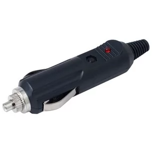 Wtyczka do gniazda zapalniczki EURO 12/24V max. 15A z diodą i bezpiecznikiem - Akcesoria motoryzacyjne - miniaturka - grafika 1