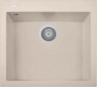 Zlewozmywaki - Zlew PLADOS ONE 5610 JASNY BEŻ (avena 94) (ON561094) - miniaturka - grafika 1