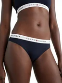 Majtki damskie - TOMMY HILFIGER BIKINI DAMSKIE MAJTKI 1P NAVY r.XS - miniaturka - grafika 1