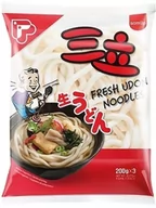 Makaron - ŚWIEŻY MAKARON UDON GRUBY AZJATYCKI DO ZUPY KUCHNIA ŚWIATA SAMLIP 200G - miniaturka - grafika 1