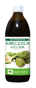 Alter Medica KARCZOCH SOK sok z liści karczocha z witaminą C 500 ml - Soki i napoje niegazowane - miniaturka - grafika 4