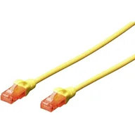 Patchcordy - Digitus Patchcord UTP, CAT.6, żółty, 2m DK-1612-020/Y - miniaturka - grafika 1
