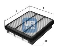 Filtry powietrza - Filtr powietrza UFI Filtry 30.335.00 - miniaturka - grafika 1