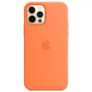 APPLE Etui Silicone Case do iPhone 12 Pro Max Kumkwat | MHL83ZM/A - Etui i futerały do telefonów - miniaturka - grafika 1