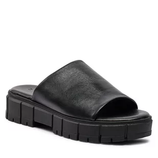 Klapki Tamaris 1-27252-42 Black Uni 007 - Klapki i japonki damskie - miniaturka - grafika 1