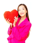 Poduszki dekoracyjne - Zestaw Koc +Poduszka 2w1  SERCE wspaniały prezent - miniaturka - grafika 1