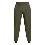 Spodnie sportowe męskie - Męskie spodnie treningowe Under Armour UA Unstoppable Joggers - khaki - UNDER ARMOUR - miniaturka - grafika 1