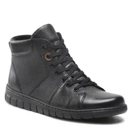 Botki damskie - Trzewiki Go Soft WI23-GHANA-03 Czarny - miniaturka - grafika 1