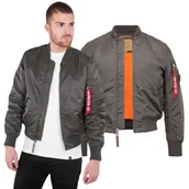 Odzież taktyczna i umundurowanie - Kurtka Alpha Industries MA-1 VF 59 191118 04 - Szara - miniaturka - grafika 1