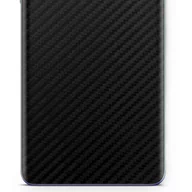 Akcesoria do tabletów i e-booków - Folia naklejka skórka strukturalna na TYŁ do Samsung Galaxy Tab A 7.0 (2016) -  Carbon Czarny - apgo SKINS - miniaturka - grafika 1