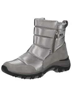 Caprice Damskie ciepłe buty 9-26436-43, modne kozaki, taupe Comb, 37 EU, Taupe Comb, 37 EU - Kozaki damskie - miniaturka - grafika 1