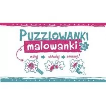 Sierra Madre Puzzlowanki malowanki. Maluj. Układaj. Zmazuj - Książki edukacyjne - miniaturka - grafika 1