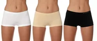 Majtki damskie - Brubeck Bezszwowe Bokserki Comfort Cotton S MT2 - miniaturka - grafika 1
