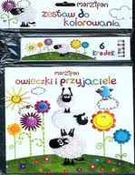 Baśnie, bajki, legendy - zbiorowa Praca Marzipan. Owieczki i przyjaciele + kredki - miniaturka - grafika 1