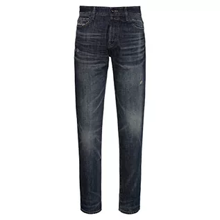 Spodenki męskie - BOSS Męskie spodnie jeansowe Re.Maine BC-BF, Medium Blue426., 33W / 34L - grafika 1