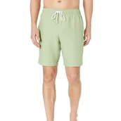 Kąpielówki męskie - Spodenki Basenowe Zielone Kąpielówki Męskie Krótkie Plażowe Sportowe - miniaturka - grafika 1