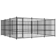 Budy dla psów - vidaXL VidaXL Kojec zewnętrzny dla psa 450 x 450 x 185 cm 170896 - miniaturka - grafika 1
