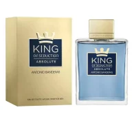 Wody i perfumy męskie - Antonio Banderas King of Seduction Absolute Woda toaletowa 200ml - miniaturka - grafika 1