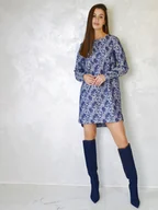 Sukienki - Sukienka dżinsowa - miniaturka - grafika 1