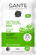 Peelingi i scruby do twarzy - Sante, Delikatnie Peelingująca Maska Do Twarzy Z Organicznym Olejem Jojoba I Glinką, 8ml - miniaturka - grafika 1