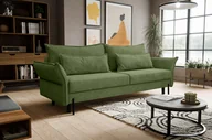 Pościel - Sofa rozkładana Volio z pojemnikiem na pościel Zielony - miniaturka - grafika 1