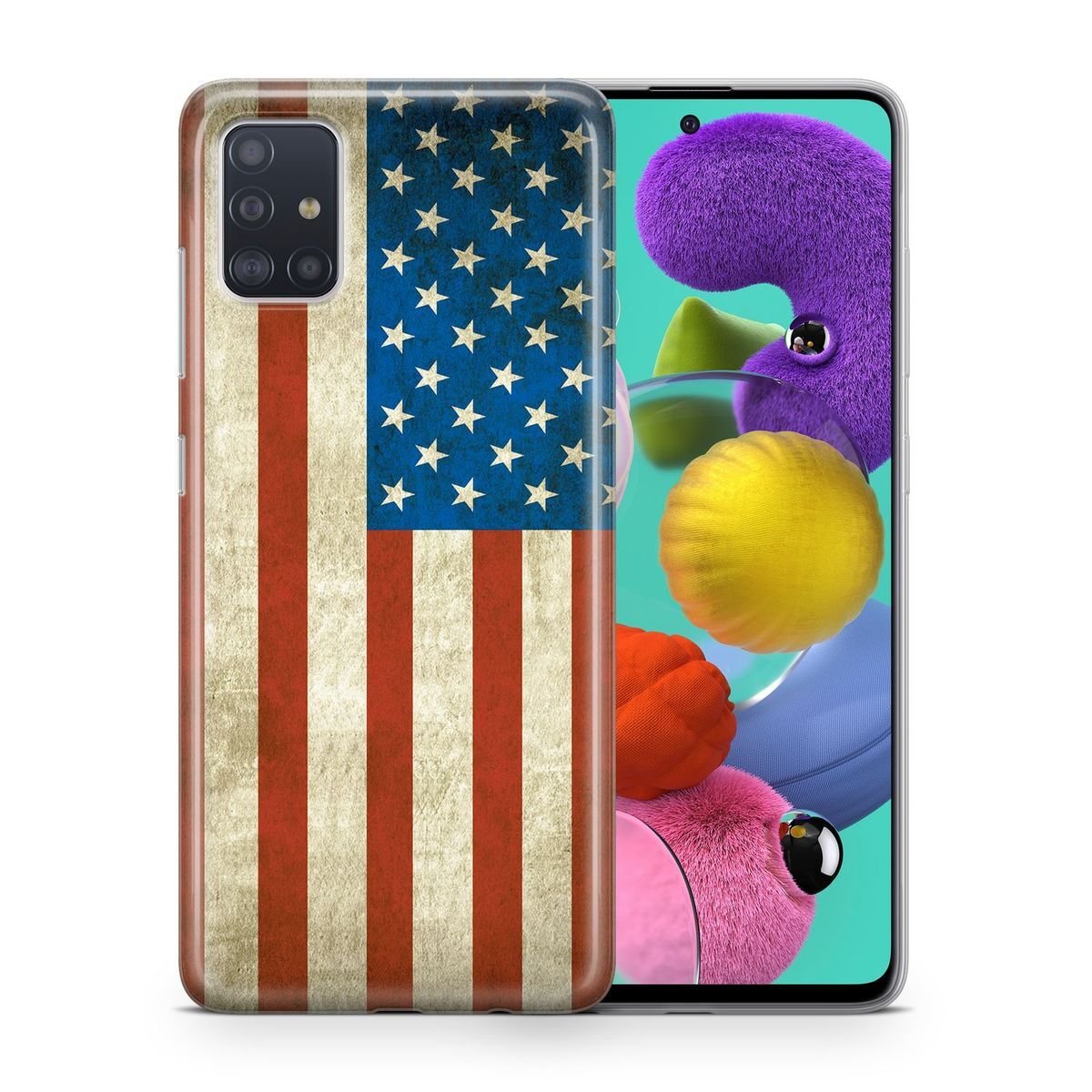 Etui na telefon komórkowy do Huawei Mate 20 Lite Etui Pokrowiec Torba Zderzak Etui TPU, Model: Huawei Mate 20 Lite, Wybierz wzór: Flaga USA