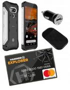 Telefony komórkowe - Hammer Explorer 3GB/32GB Dual Sim Czarno-srebrny - miniaturka - grafika 1