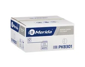 Papier toaletowy - Merida PKB301 Papier toaletowy bez gilzy CLASSIC, biały, średnica 12 cm, długość 125 m, jednowarstwowy,  karton 18 szt - miniaturka - grafika 1