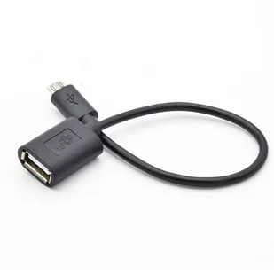 TB Kabel OTG 15cm czarny W-3122 - Kable USB - miniaturka - grafika 1