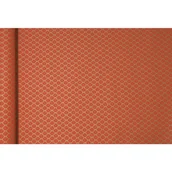 Opakowania i torebki na prezenty - Clairefontaine Papier ozdobny Red flowers 500 x 35 cm - miniaturka - grafika 1