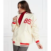 Kurtki damskie - Tommy Hilfiger Kurtka bomber | Oversize fit - miniaturka - grafika 1