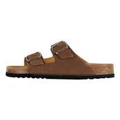 Sandały męskie - Scholl Julien, sandały męskie, brązowe, 41 EU, br?zowy, 41 EU - miniaturka - grafika 1