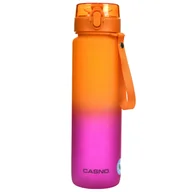 Shakery i bidony sportowe - Casno, butelka tritanowa z ustnikiem Missouri, pomarańczowo-różowa, 1050 ml - miniaturka - grafika 1