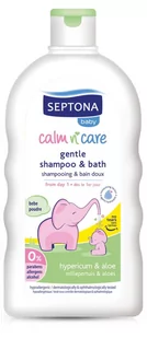 Septona Septona Baby szampon i płyn dla dzieci dziurawiec i aloes 200 ml 1145107 - Kosmetyki kąpielowe dla dzieci - miniaturka - grafika 1