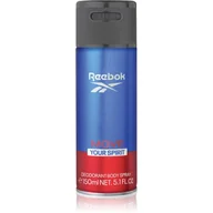 Dezodoranty i antyperspiranty dla kobiet - Reebok Move Your Spirit Dezodorant Męski Spray 150ML - miniaturka - grafika 1