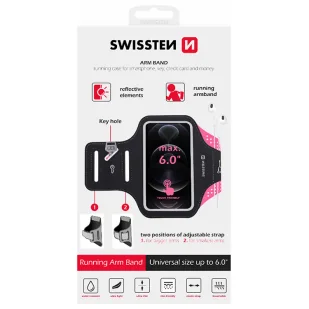 SWISSTEN Etui do biegania na ramię na telefon 6" - Etui i futerały do telefonów - miniaturka - grafika 7