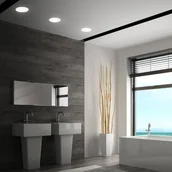 Oprawy, klosze i abażury - Briloner Spot wpuszczany LED 7605 IP44 3 szt. CTS biały - miniaturka - grafika 1