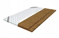 Materace - Nakładka utwardzająca 2x Kokos 140x200, H4, topper - miniaturka - grafika 1
