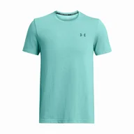 Koszulki sportowe męskie - Koszulka męska Under Armour Vanish Seamless SS Rozmiar: M / Kolor: jasnoniebieski - miniaturka - grafika 1