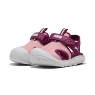 Buty dla chłopców - PUMA Unisex Baby Fun Racer Sandał V Inf Slide, Pinkscape Berry PUMA Biały, 25 EU - miniaturka - grafika 1