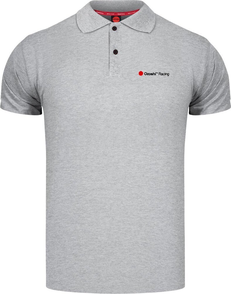Ozoshi Koszulka męska Ozoshi Polo szara OZ93821 2XL