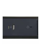 Listwy zasilające - legrand Przedłużacz 3x2PZ + USB A/C 1,5m czarny - miniaturka - grafika 1