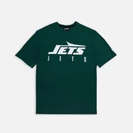 Koszulki męskie - NFL Games Slogan koszulka oversize New York Jets szmaragdowa zieleń - miniaturka - grafika 1