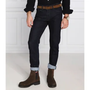 BOSS Jeansy Taber | Tapered fit - Spodnie męskie - miniaturka - grafika 1