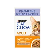 Mokra karma dla kotów - Purina Cat Chow Cat Chow Adult Jagnięcina i zielona fasolka 85g Saszetka 49564-uniw - miniaturka - grafika 1