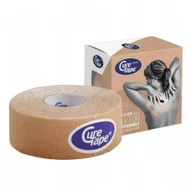 Akcesoria medyczne - CureTape CLASSIC - wąska taśma tejp plaster do kinesiotapingu (2,5cm x 5m) - 1szt. - miniaturka - grafika 1